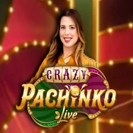 Live Casino logo of Crazy Pachinko from Evolution at SpinStar Casino