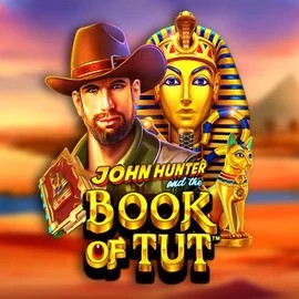John Hunter and the Book of Tut slot logo by Pragmatic Play at SpinStar Casino