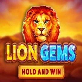 Lion Gems Hold and Win logo by Playson at SpinStar Casino