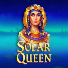 Solar Queen slot logo by Playson at SpinStar Casino